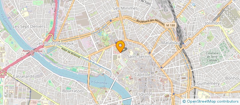 localisation de l'entreprise SYNDIC COPROPRIETAIRE RES ST JULIEN à TOULOUSE