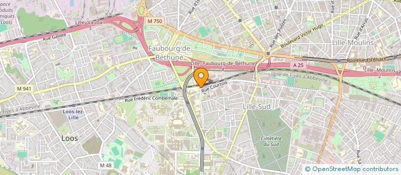 localisation de l'entreprise SYNDIC COPROPRIETAIRE RES STUDIO 2000 à LILLE