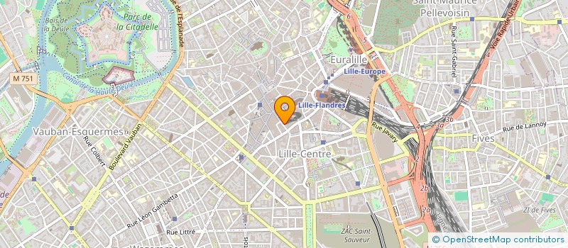 localisation de l'entreprise SYNDIC COPROPRIETAIRE RES TANNEURS à LILLE