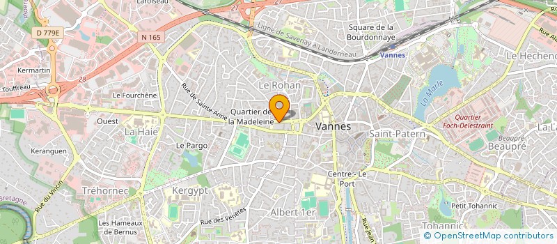 localisation de l'entreprise SYNDIC COPROPRIETAIRE RESID PLEIN SUD à VANNES
