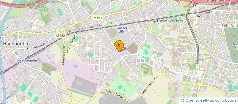 localisation de l'entreprise SYNDIC COPROPRIETAIRE RESIDENCE LAENNEC  LOOS