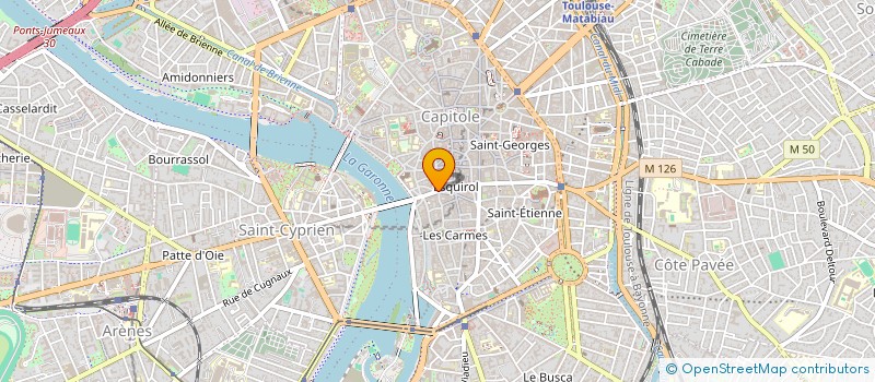 localisation de l'entreprise SYNDIC COPROPRIETAIRES 11 RUE DE METZ  TOULOUSE
