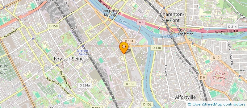 localisation de l'entreprise SYNDIC COPROPRIETAIRES 18 AV JEAN JAURES à IVRY-SUR-SEINE