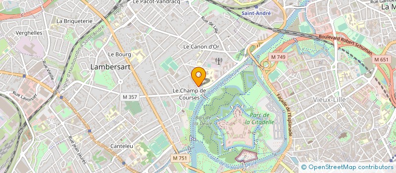 localisation de l'entreprise SYNDIC COPROPRIETAIRES 2 AV REPUBLIQUE à LAMBERSART