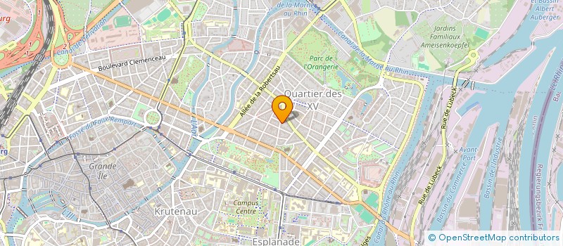 localisation de l'entreprise SYNDIC COPROPRIETAIRES 24 RUE DE REIMS à STRASBOURG