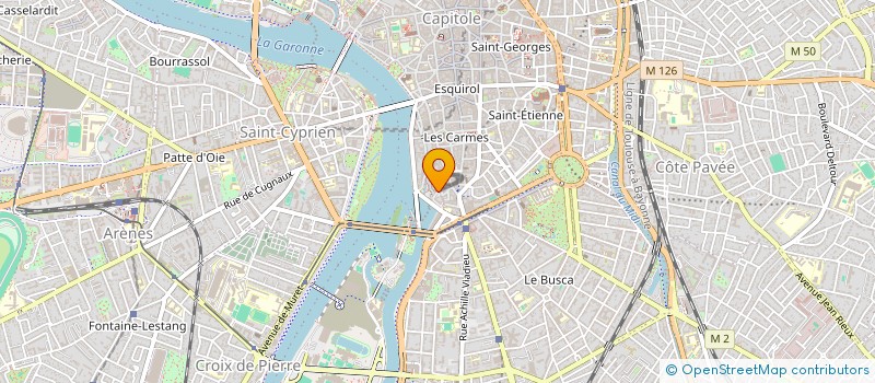 localisation de l'entreprise SYNDIC COPROPRIETAIRES 3 RUE DES MOULINS à TOULOUSE