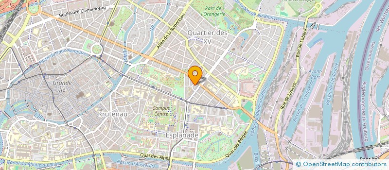 localisation de l'entreprise SYNDIC COPROPRIETAIRES 3 RUE STIMMER à STRASBOURG