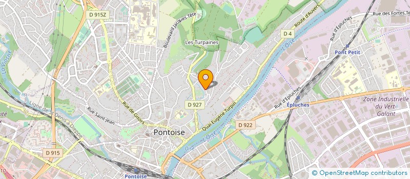 localisation de l'entreprise SYNDIC COPROPRIETAIRES  PONTOISE