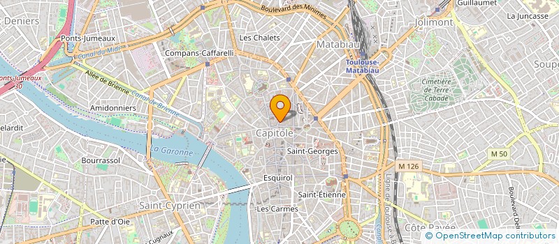 localisation de l'entreprise SYNDIC COPROPRIETAIRES 6 R DE REMUSAT à TOULOUSE