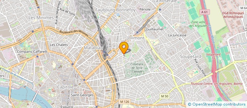 localisation de l'entreprise SYNDIC COPROPRIETAIRES 60-62 DIX AVRIL à TOULOUSE