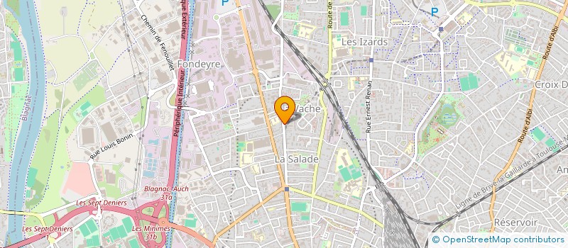localisation de l'entreprise SYNDIC COPROPRIETAIRES 82 AV DE FRONTON à TOULOUSE