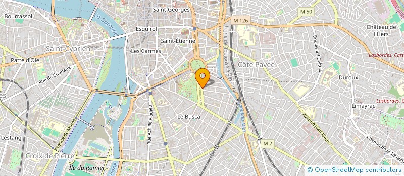 localisation de l'entreprise SYNDIC COPROPRIETAIRES ALL F.MISTRAL  TOULOUSE