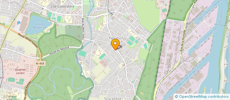 localisation de l'entreprise SYNDIC COPROPRIETAIRES ALTENHEIM à STRASBOURG