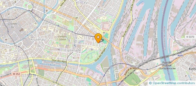 localisation de l'entreprise SYNDIC COPROPRIETAIRES BATIMENT C à STRASBOURG