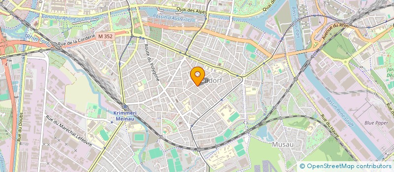 localisation de l'entreprise SYNDIC COPROPRIETAIRES BENFELD à STRASBOURG
