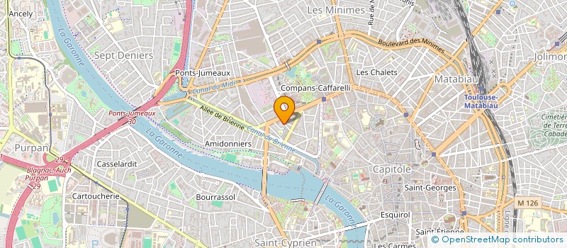 localisation de l'entreprise SYNDIC COPROPRIETAIRES COLBERT  TOULOUSE