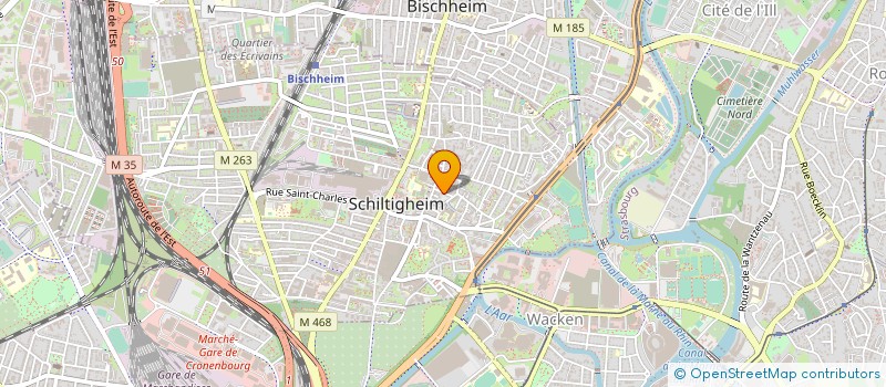 localisation de l'entreprise SYNDIC COPROPRIETAIRES CONDE  SCHILTIGHEIM