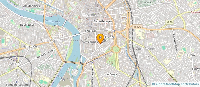 localisation de l'entreprise SYNDIC COPROPRIETAIRES D'AUSSARGUES à TOULOUSE