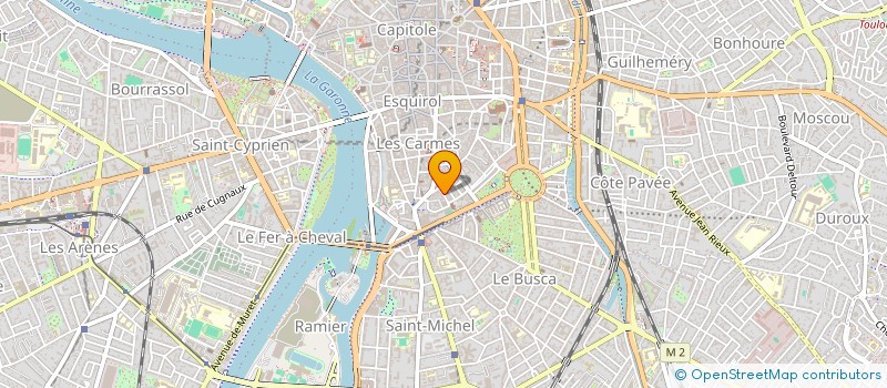 localisation de l'entreprise SYNDIC COPROPRIETAIRES DU 5 DARQUIER à TOULOUSE