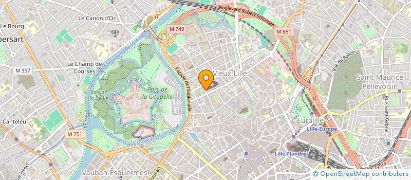 localisation de l'entreprise SYNDIC COPROPRIETAIRES HESPERIDES LILLE à LILLE