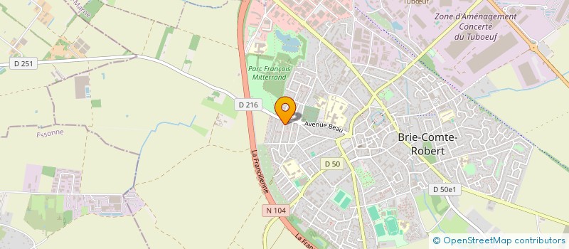 localisation de l'entreprise SYNDIC COPROPRIETAIRES ILOT FLEURI  BRIE-COMTE-ROBERT