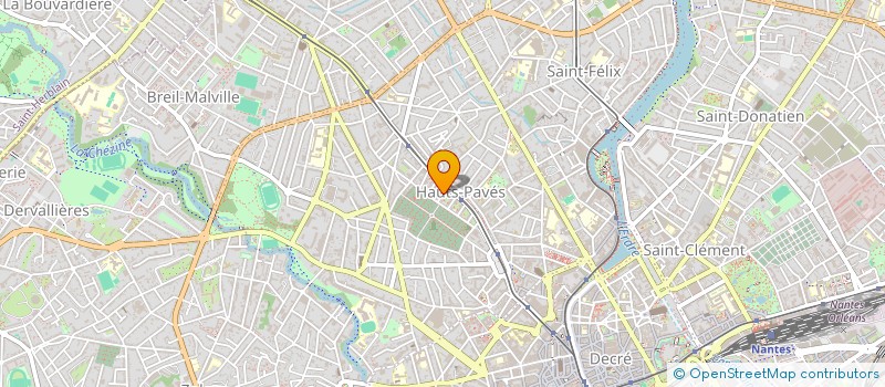 localisation de l'entreprise SYNDIC COPROPRIETAIRES IMM 5 R ANGOUMOIS à NANTES