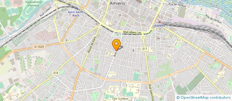 localisation de l'entreprise SYNDIC COPROPRIETAIRES IMM 54 R DELPECH à AMIENS