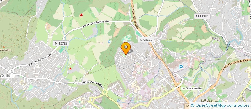 localisation de l'entreprise SYNDIC COPROPRIETAIRES IMM DE MANHATTAN  GRABELS