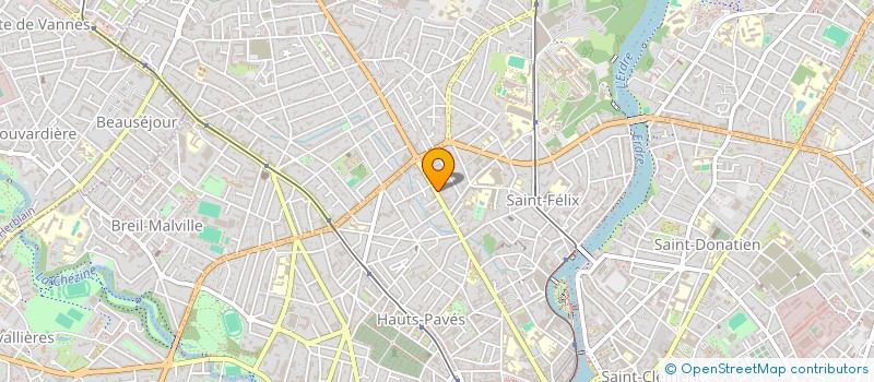 localisation de l'entreprise SYNDIC COPROPRIETAIRES IMM LE VILLANDRY à NANTES