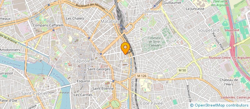 localisation de l'entreprise SYNDIC COPROPRIETAIRES IMMEUBLE SULLY 1 à TOULOUSE