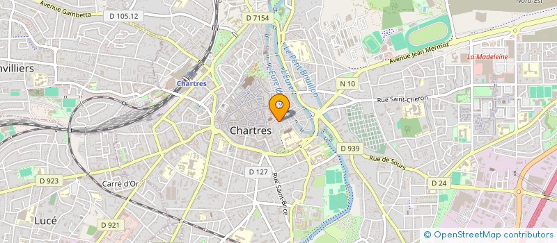 localisation de l'entreprise SYNDIC COPROPRIETAIRES IMPASSE ST PIERRE à CHARTRES