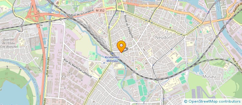 localisation de l'entreprise SYNDIC COPROPRIETAIRES LE CEZANNE à STRASBOURG