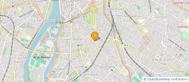 localisation de l'entreprise SYNDIC COPROPRIETAIRES LE PATIO DU BUSCA à TOULOUSE