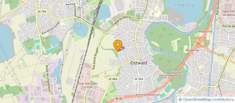 localisation de l'entreprise SYNDIC COPROPRIETAIRES LES ARBORIES à OSTWALD