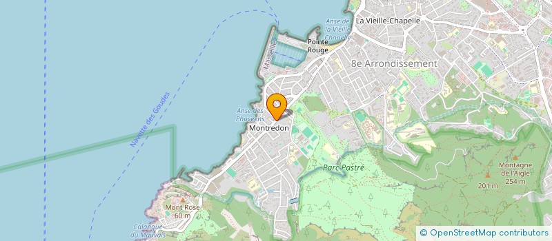 localisation de l'entreprise SYNDIC COPROPRIETAIRES MADRAGUE à MARSEILLE 8