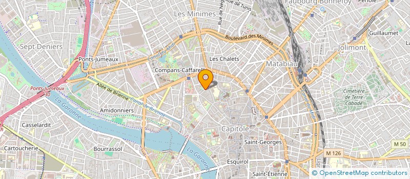 localisation de l'entreprise SYNDIC COPROPRIETAIRES R D'EMBARTHE à TOULOUSE