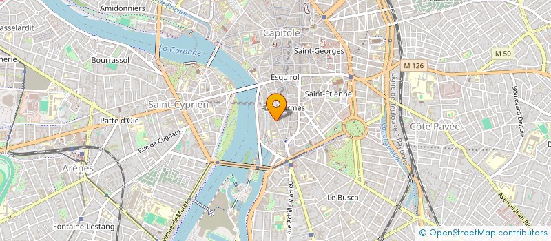 localisation de l'entreprise SYNDIC COPROPRIETAIRES RES 18 R DALBADE à TOULOUSE