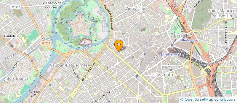 localisation de l'entreprise SYNDIC COPROPRIETAIRES RES GEORGES SAND à LILLE