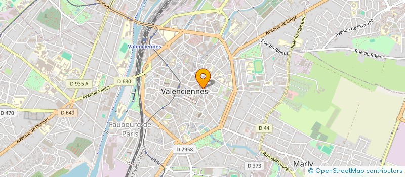 localisation de l'entreprise SYNDIC COPROPRIETAIRES RES LEMAY à VALENCIENNES