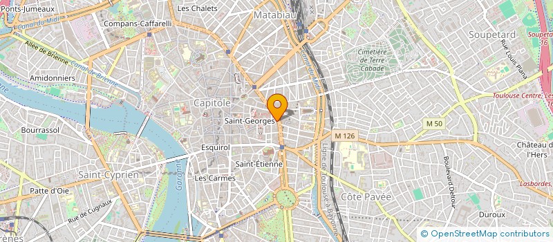 localisation de l'entreprise SYNDIC COPROPRIETAIRES RESID BD CARNOT  TOULOUSE