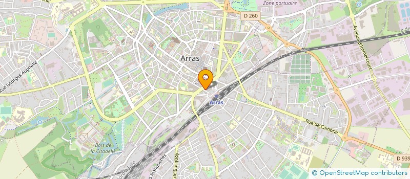 localisation de l'entreprise SYNDIC COPROPRIETAIRES RESID GAMBETTA à ARRAS