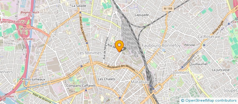 localisation de l'entreprise SYNDIC COPROPRIETAIRES RESIDENC LA NORIA à TOULOUSE