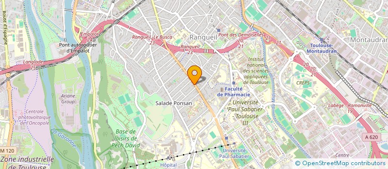 localisation de l'entreprise SYNDIC COPROPRIETAIRES RESIDENCE IVOIRE à TOULOUSE
