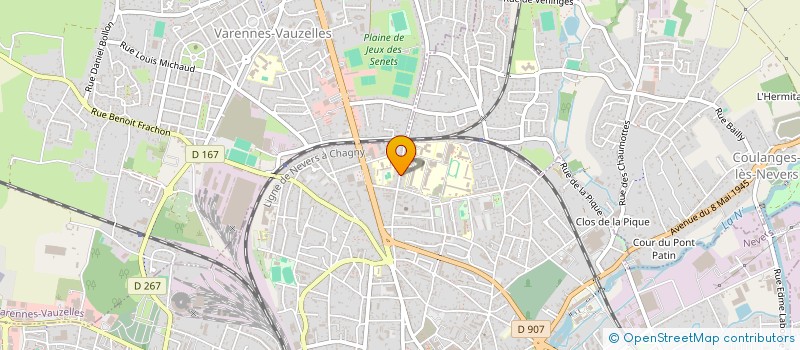 localisation de l'entreprise SYNDIC COPROPRIETAIRES SA BELON MYOSOTIS à NEVERS