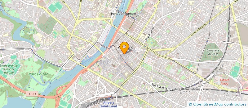 localisation de l'entreprise SYNDIC COPROPRIETE 1 IMPASSE FOURMI à ANGERS