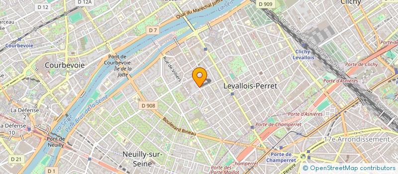 localisation de l'entreprise SYNDIC COPROPRIETE 102 R CHAPTAL à LEVALLOIS-PERRET