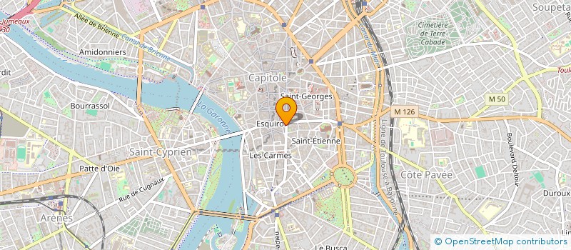 localisation de l'entreprise SYNDIC COPROPRIETE 11 R ALSACE LORRAINE à TOULOUSE
