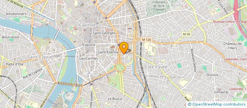 localisation de l'entreprise SYNDIC COPROPRIETE 11 R DES VASES à TOULOUSE