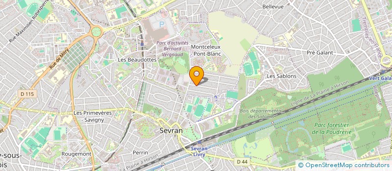 localisation de l'entreprise SYNDIC COPROPRIETE 11 RUE ROGER SALENGRO à SEVRAN