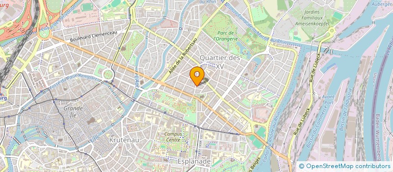 localisation de l'entreprise SYNDIC COPROPRIETE 12 R DE REIMS à STRASBOURG